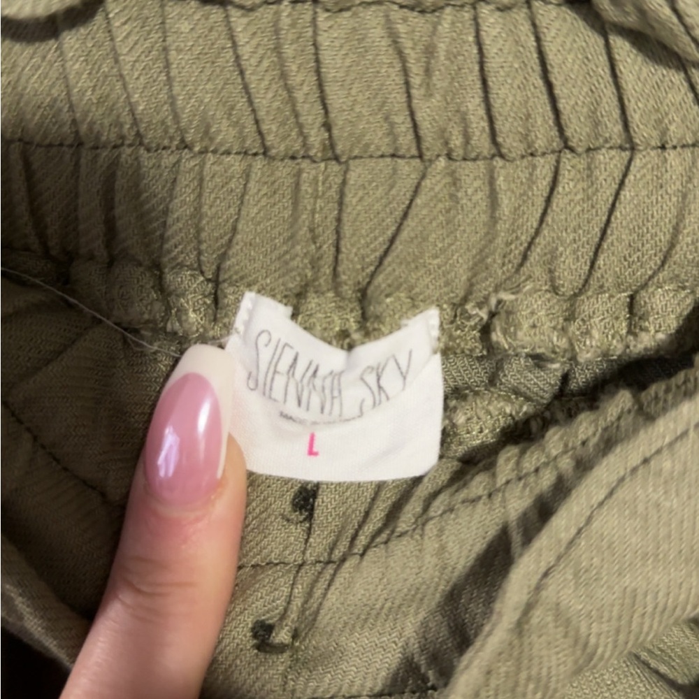 Sienna Sky Khaki Quilted Jacket